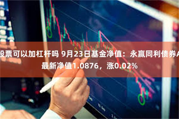 股票可以加杠杆吗 9月23日基金净值：永赢同利债券A最新净值1.0876，涨0.02%